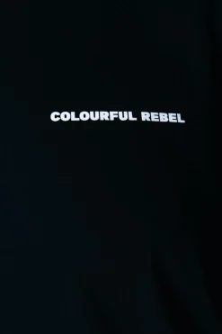 Hot Colourful Rebel Flower World Tour T-shirt | Black