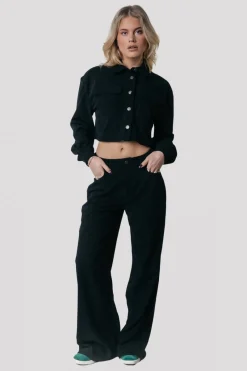 Hot Colourful Rebel Gaias Corduroy Pants | Black