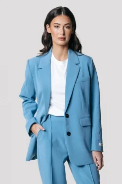 Hot Colourful Rebel Gemma Blazer | Adriatic Blue Adriaticblue