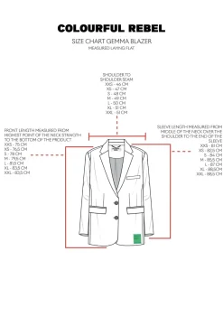 Fashion Colourful Rebel Gemma Blazer | Grey