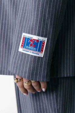 Best Colourful Rebel Jesra Stripe Blazer | Dark grey Darkgrey