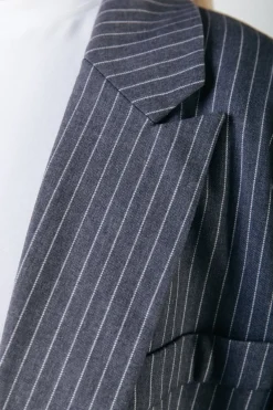 Best Colourful Rebel Jesra Stripe Blazer | Dark grey Darkgrey