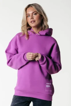 Best Colourful Rebel Label Hoodie | Violet Pink Violetpink