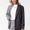 Fashion Colourful Rebel Mimmi Blazer | Dark brown Darkbrown