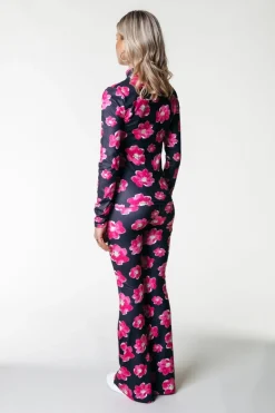 Hot Colourful Rebel Neyo Poppy Flower Top | Bright pink Brightpink