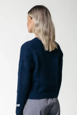 Hot Colourful Rebel Olivia Knit | Dark Navy Darknavy