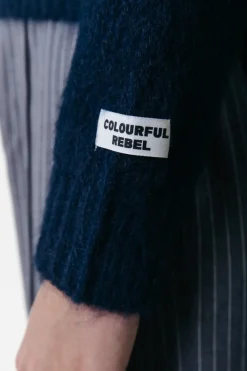 Hot Colourful Rebel Olivia Knit | Dark Navy Darknavy