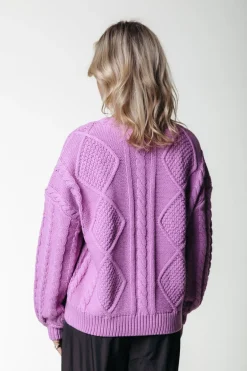 Sale Colourful Rebel Olivia Knit | Violet Pink Violetpink