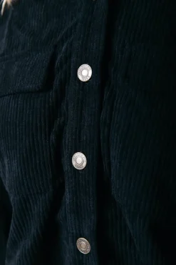 Fashion Colourful Rebel Olle Corduroy Blouse | Black