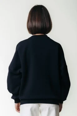 Outlet Colourful Rebel Racer Logo Sweat | Black