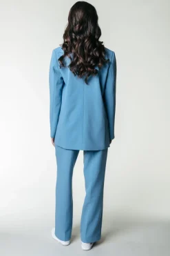 Online Colourful Rebel Rus Straight Pants | Adriatic Blue Adriaticblue