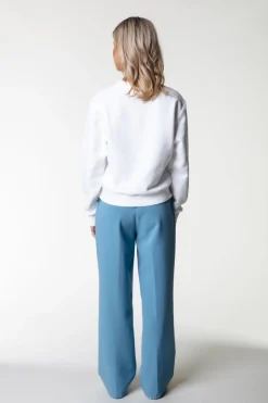Online Colourful Rebel Rus Straight Pants | Adriatic Blue Adriaticblue