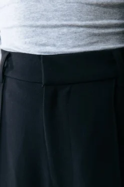 New Colourful Rebel Rus Straight Pants | Black