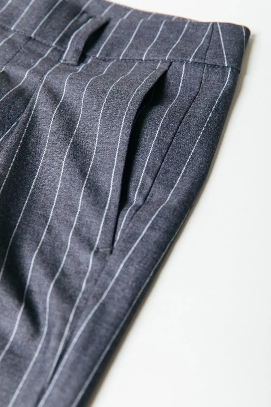 Outlet Colourful Rebel Rus Straight Pants | Dark Anthracite Darkanthracite