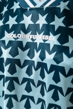 New Colourful Rebel Tayla State Champ Football T-Shirt | Canal blue Canalblue