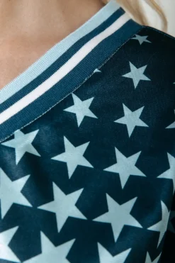 New Colourful Rebel Tayla State Champ Football T-Shirt | Canal blue Canalblue