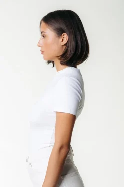 Fashion Colourful Rebel Uni Fitted T-shirt | Optic white Opticwhite