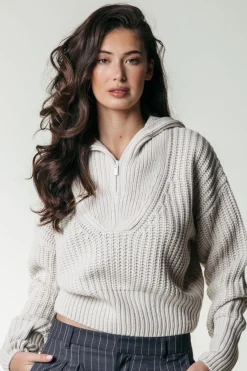 Online Colourful Rebel Yfke Knit | Fog Beige Fogbeige