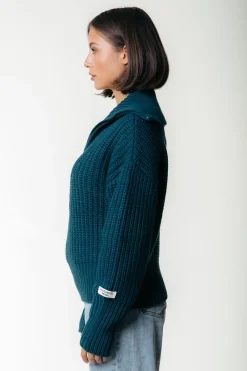 Fashion Colourful Rebel Yfke Knit | Petrol